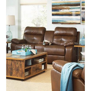 Go to store & view more images Canora Grey Amidon Motion Reclining Loveseat