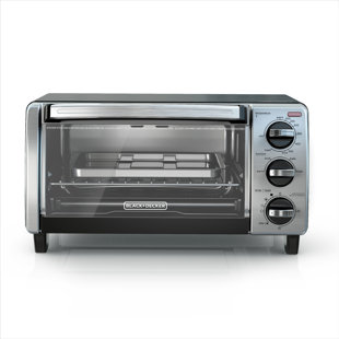 black and decker stainless steel toaster oven