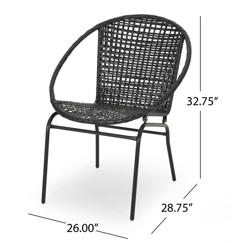 Wrought Studio Desdemona Outdoor Modern Patio Chair Reviews Desdemona Outdoor Modern Patio Chair