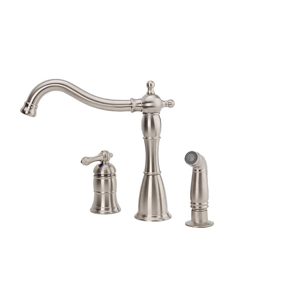 Bellver 1-Handle Kitchen Faucet with Metal Spray 1, 2, 3, or 4 Hole
