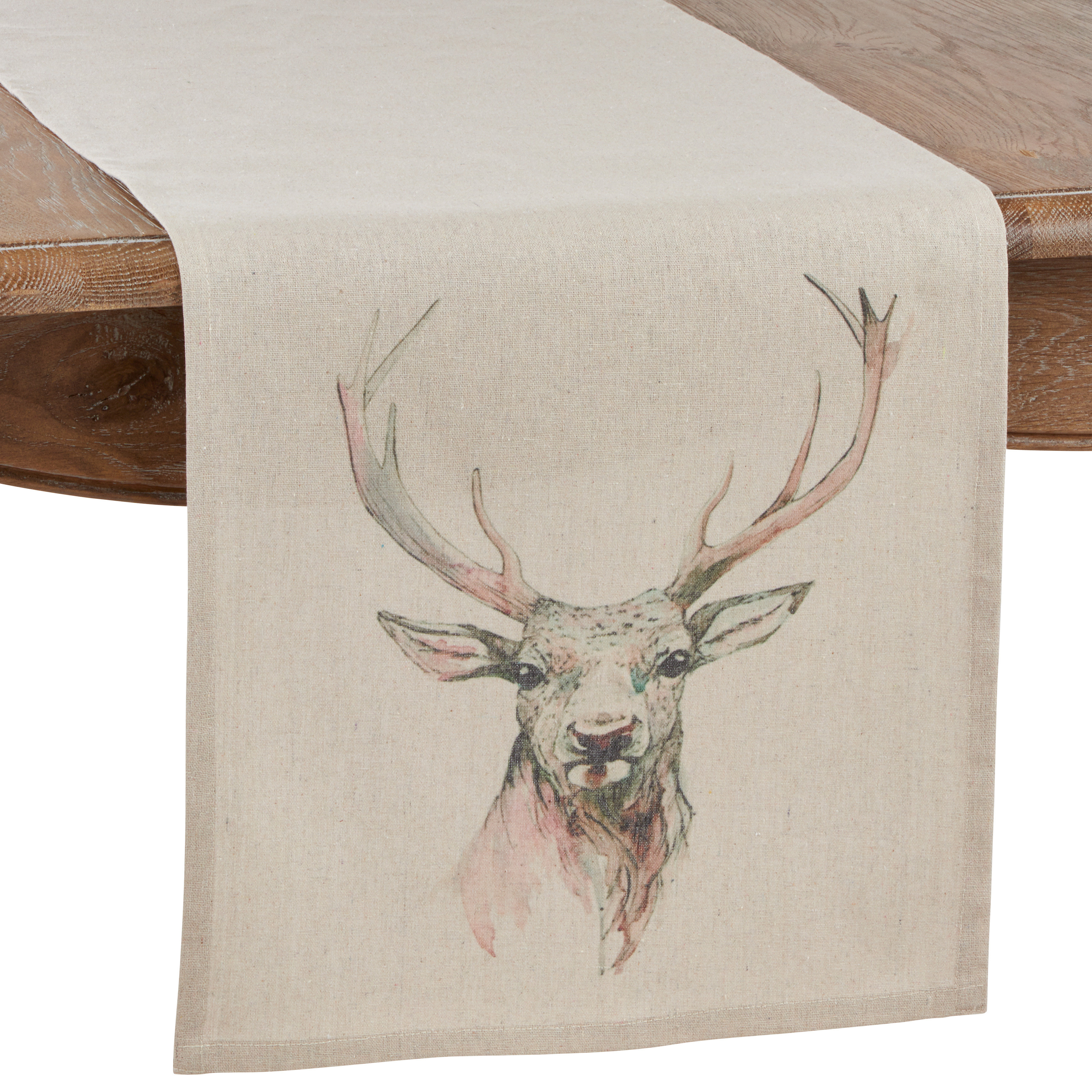 Millwood Pines Aberdash Deer Table Runner Wayfair