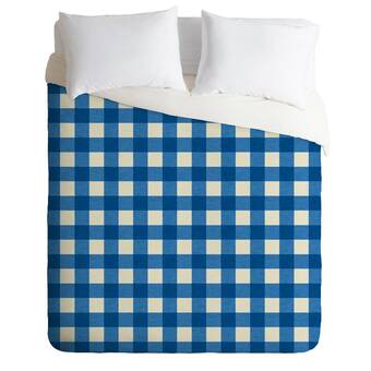 East Urban Home Mcgovern Blueberry Duvet Cover Wayfair