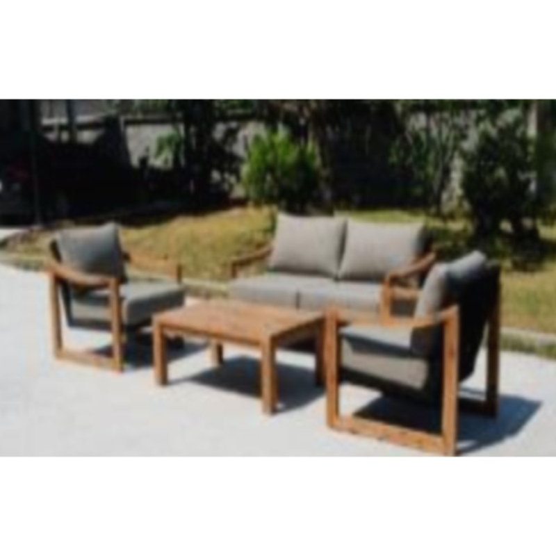 Bayou Breeze Bolivar Courtyard Casual Complete Patio Set With