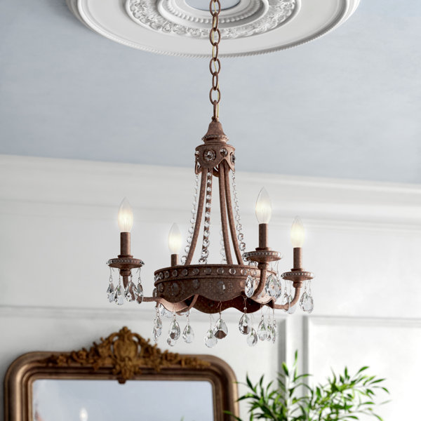 Kelly Clarkson Home Liebert 4 Light Candle Style Wagon