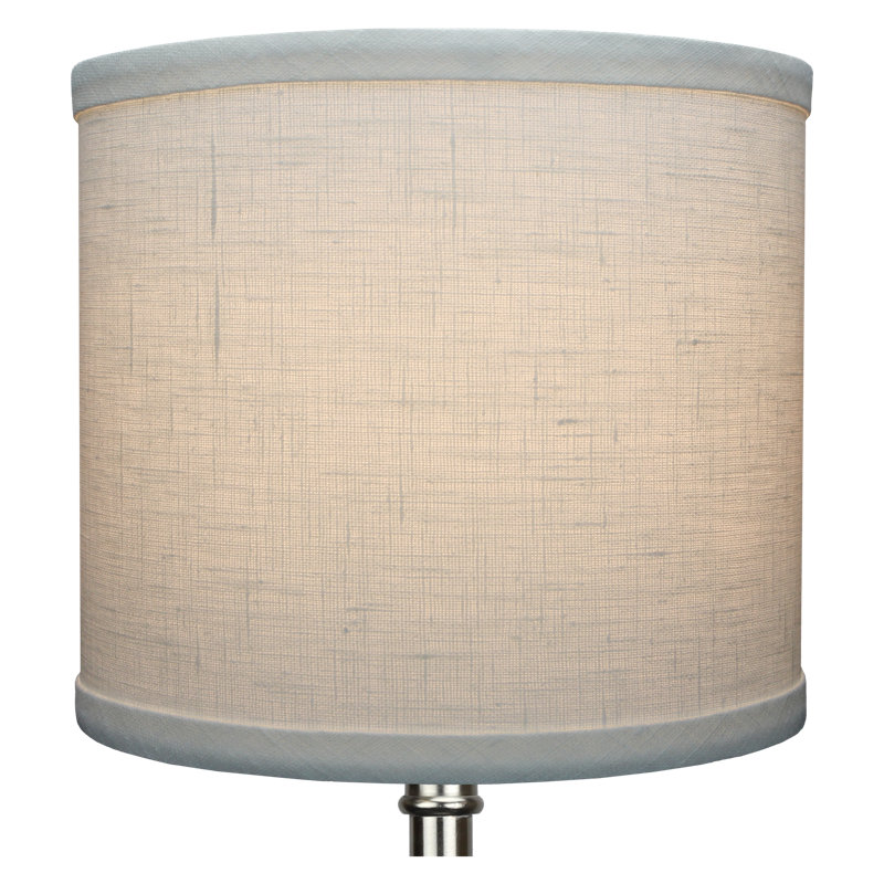 off white drum lamp shade