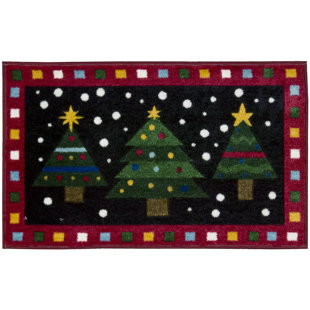 Artificial Chrismas Trees Area Rugs Wayfair Christmas Trees Red Area Rug