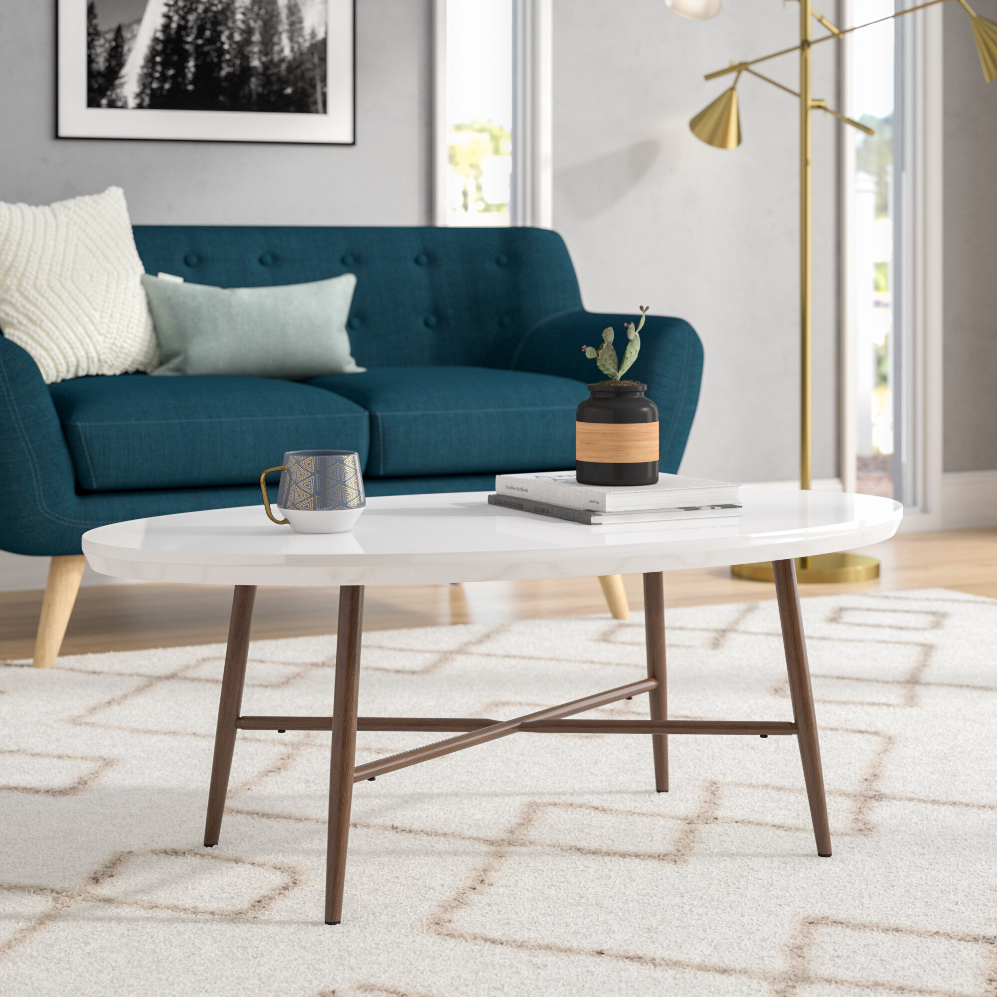 Black Oval Coffee Tables You Ll Love In 2020 Wayfair