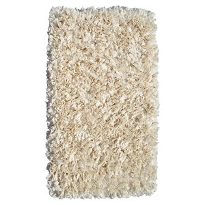 Hand-Woven Cream Area Rug