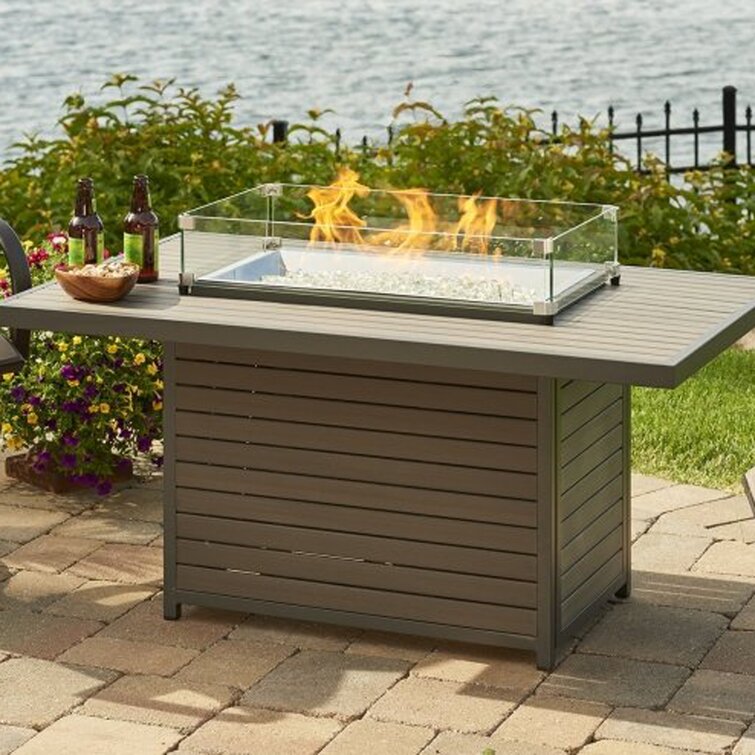 The Outdoor GreatRoom Company Outdoor Fire Pit Table & Reviews | Wayfair