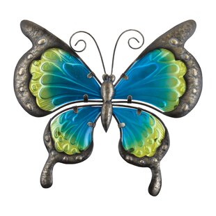 Metal Butterfly Decor Kids Room Decor Details about   Metal Wall Art Flying with Butterflies 