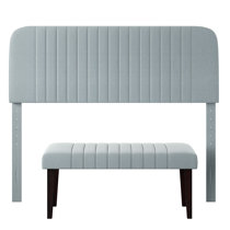 Queen Headboard And Bench Set Wayfair