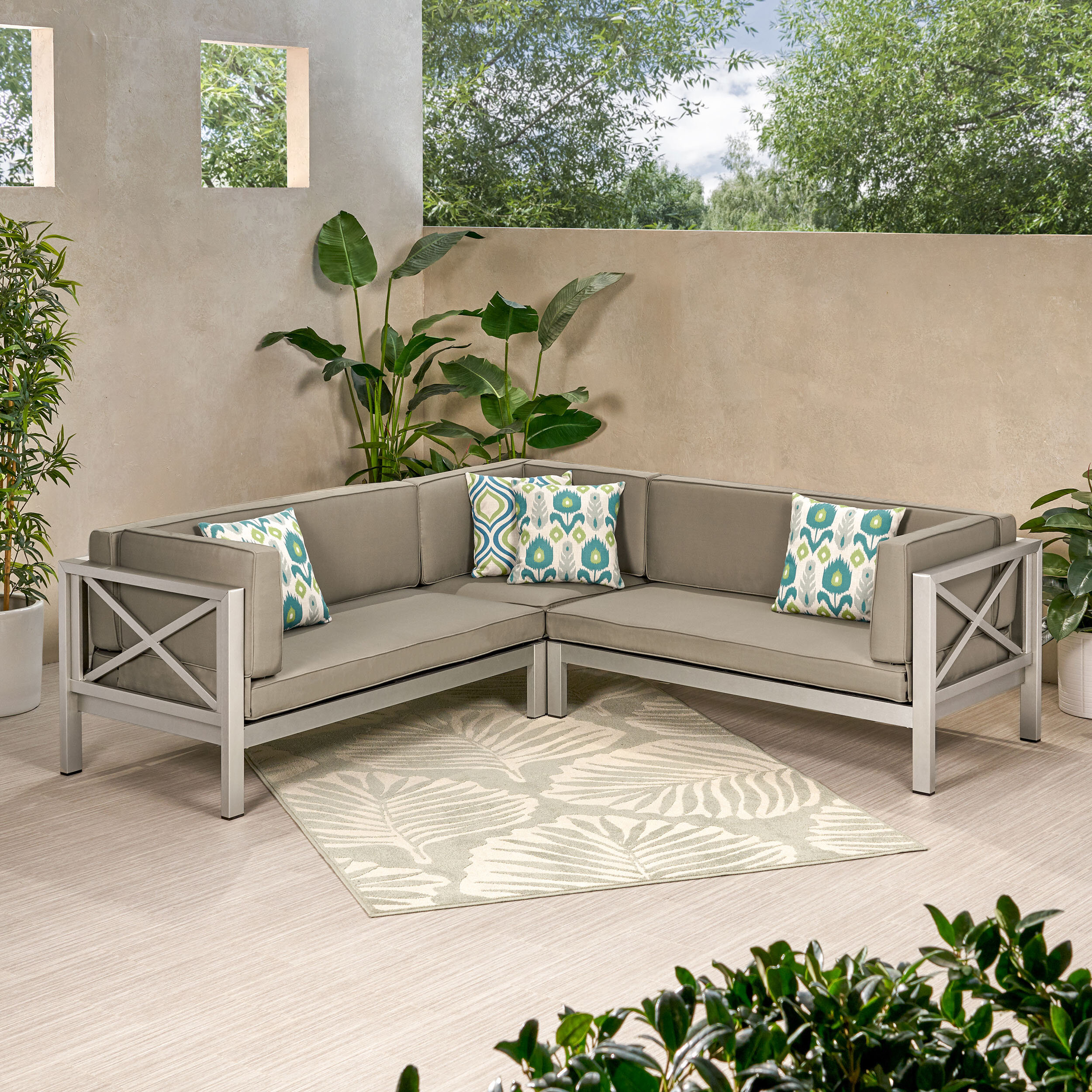 garden dining sets with reclining chairs