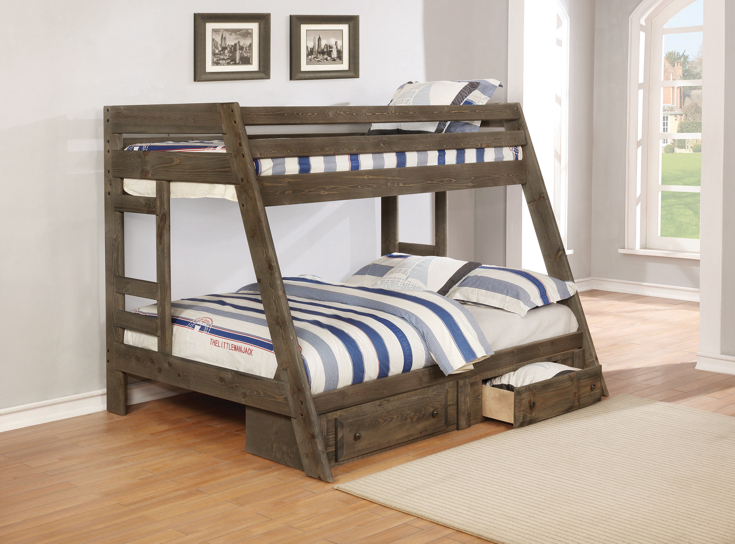 Image result for Twin over Full Bunk Bed