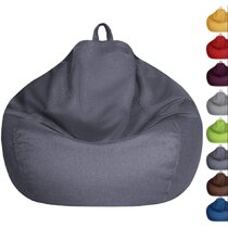 Inner Liners for Bean Bag Chair Covers Large Zipper Opening Lazy Sofa Bean Bag Liner Insert Replacement Cover Size : 6ft 