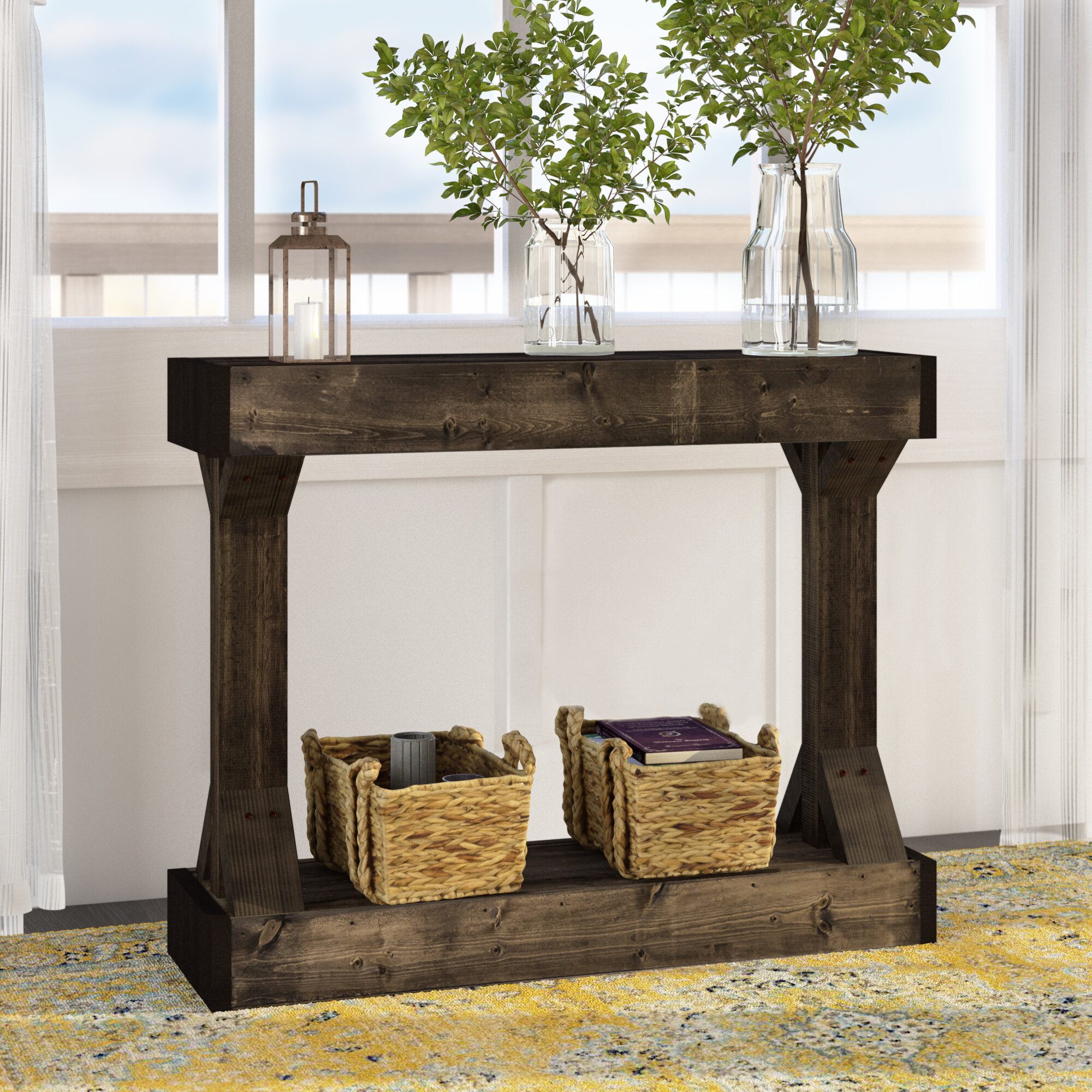 extra long console table sale