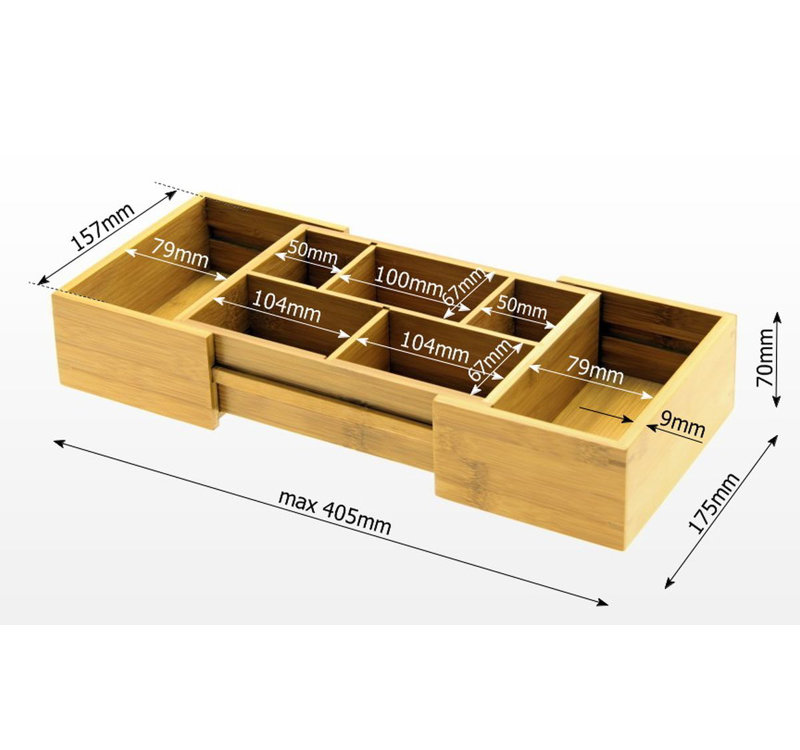 Natur Pur Delay Expandable Desk Drawer Organiser Reviews