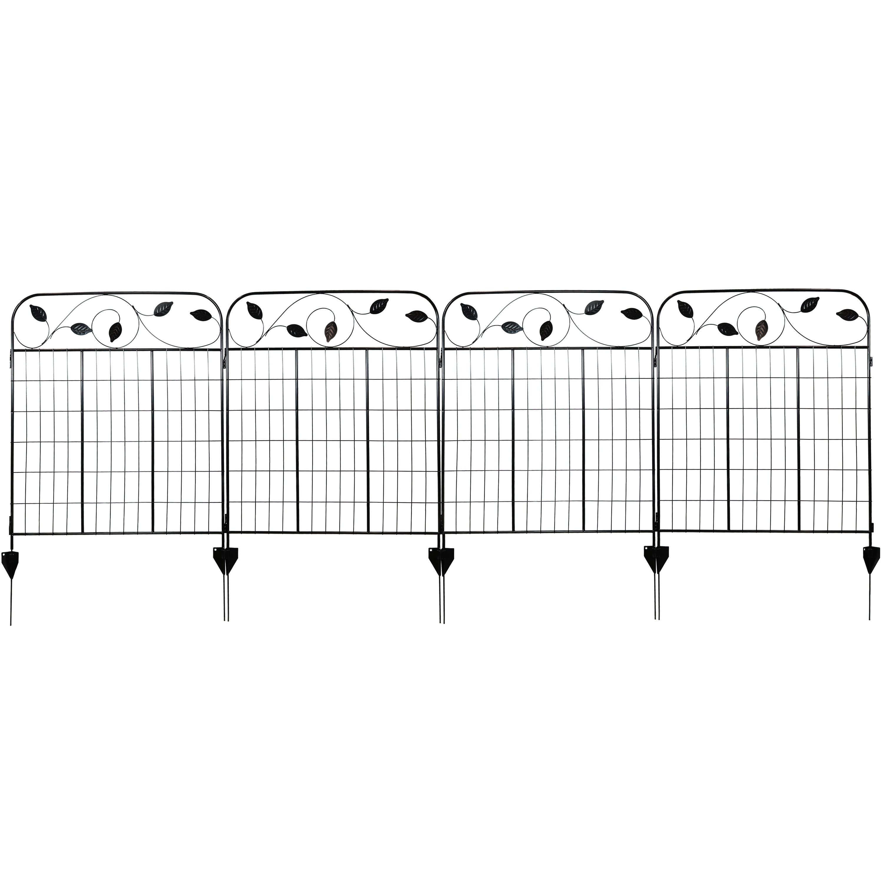 SunnyDaze Decor 3 ft. H x 3 ft. W Metal Fence Panel Wayfair