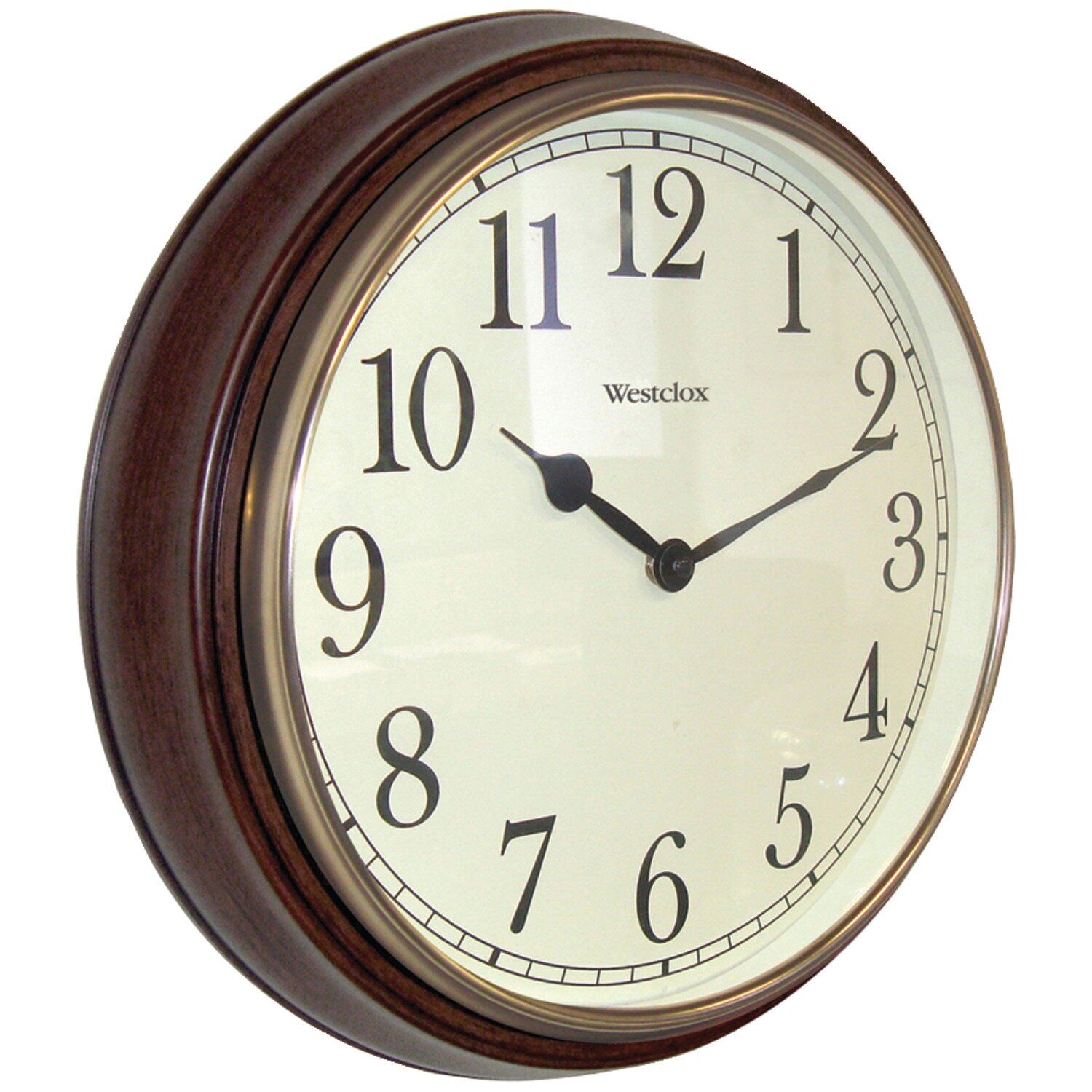 Westclox 155 Round Wall Clock Reviews Wayfair