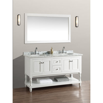 bathroom mirrors kelowna kbc beverly 60 double bathroom vanity set reviews wayfair - Bathroom Cabinets Kelowna bathroom mirrors kelowna kbc beverly 60 double bathroom vanity set reviews wayfair - Bathroom Cabinets Kelowna
