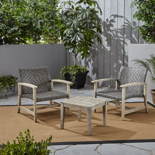 Cushionless Rattan Wicker Patio Conversation Sets You Ll Love In Cushionless Rattan Wicker Patio