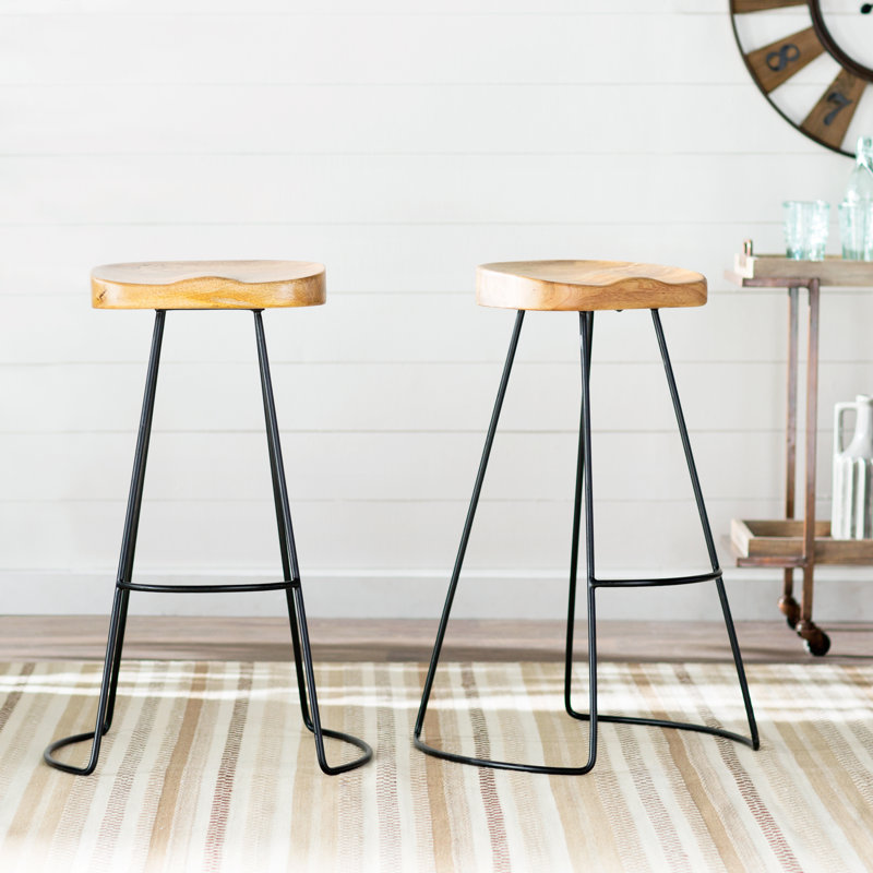 Joss & Main Barraute Solid Wood Bar & Counter Stool ... (800 x 800 Pixel)