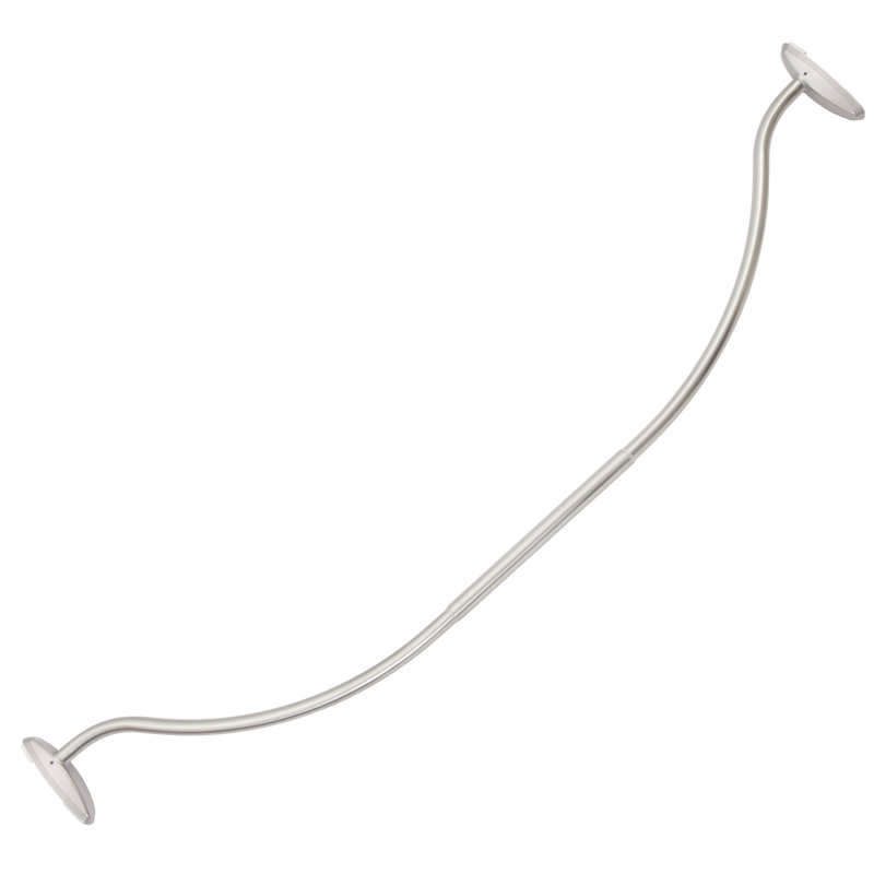 Kenney Twist And Fit No Tools 72 Adjule Curved Tension Shower Adjule Curved Tension Shower