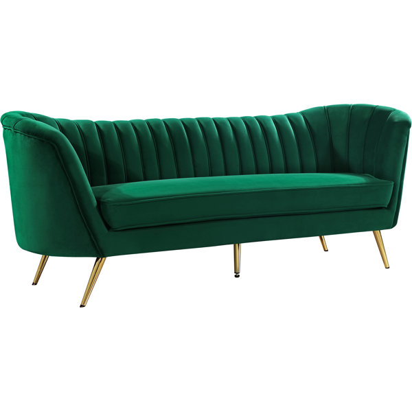 Dark Green Velvet Sofa Wayfair Dark Green Velvet Sofa Wayfair