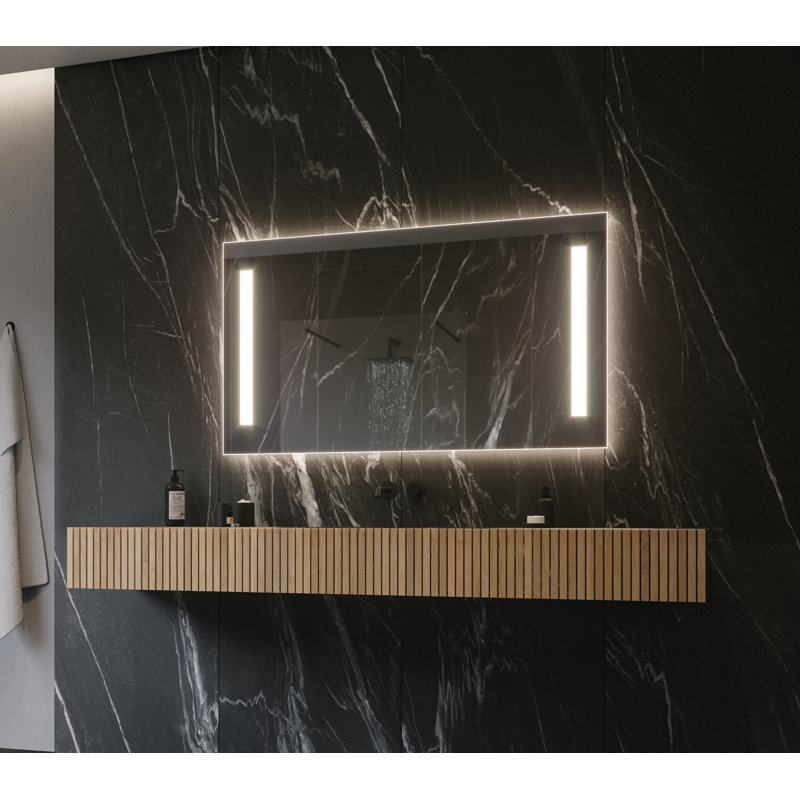 Orren Ellis Lency Illuminated Led Bathroom Vanity Mirror Wayfair