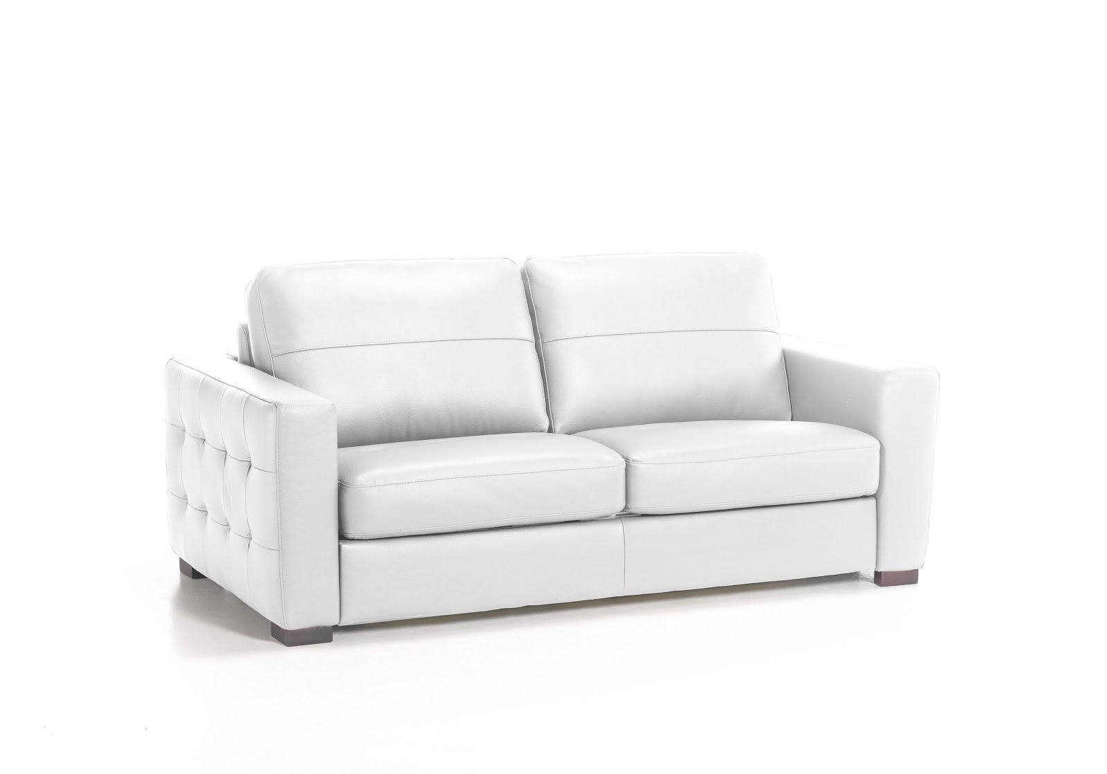 Metro Lane Dallas Genuine Leather Fold Out Sofa Bed