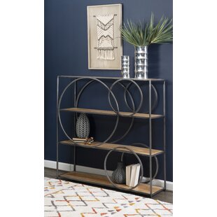 Wooster Geometric Bookcase By 17 Stories
