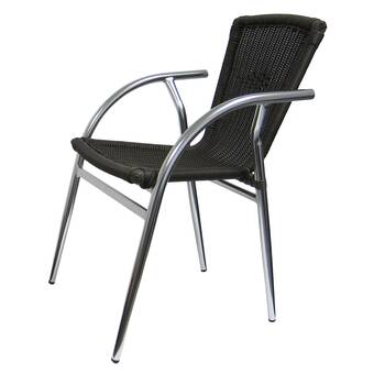 Zipcode Design Pineville Stacking Patio Dining Chair Reviews