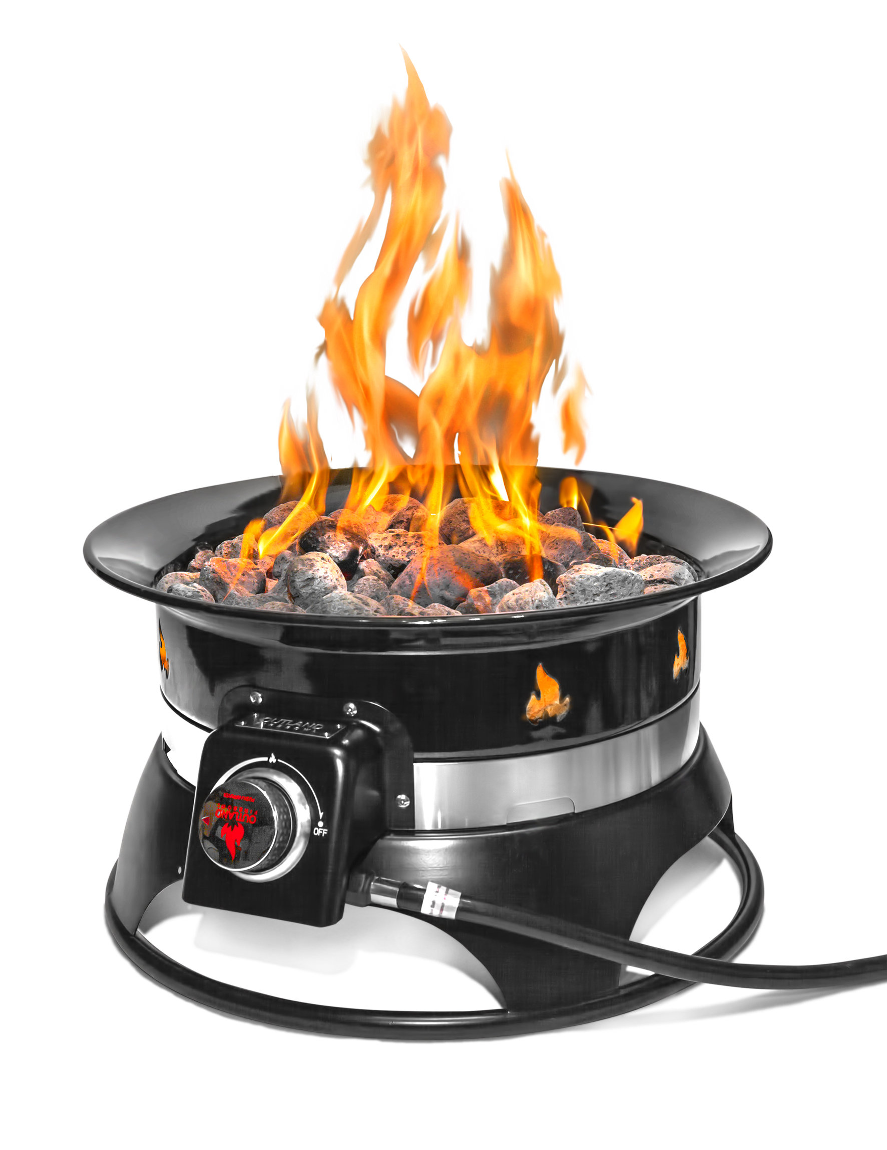 red ember 28 in clarksville propane campfire fire pit on Outland Living 11 H X 19 W Steel Propane Outdoor Fire Pit Reviews Wayfair