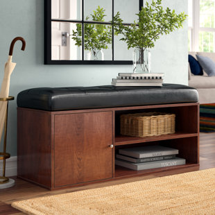 Go to store & view more images Charlton Home Westchester Faux Leather Storage Bench