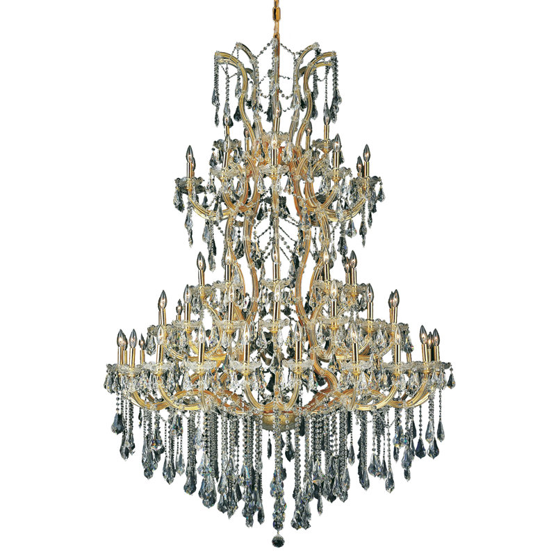 House Of Hampton Regina 61 Light Candle Style Tiered Chandelier Wayfair