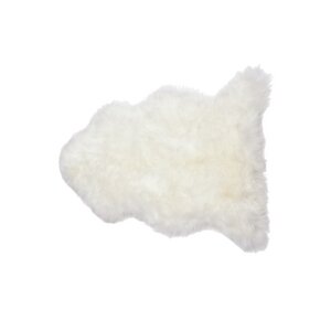 Single Pelt Ivory Area Rug