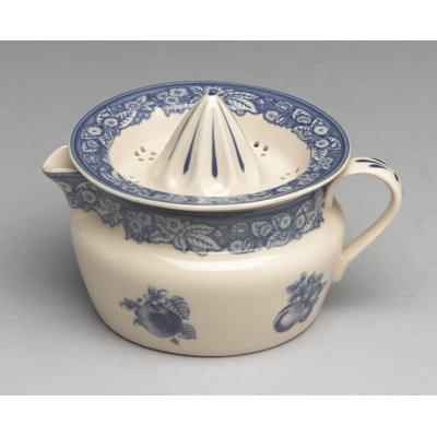 AA Importing Porcelain Transferware Juicer AA Importing