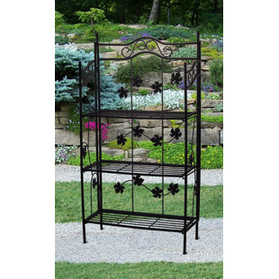 Go to store & view more images Oakland Living Sun Wave Iron Baker's Rack