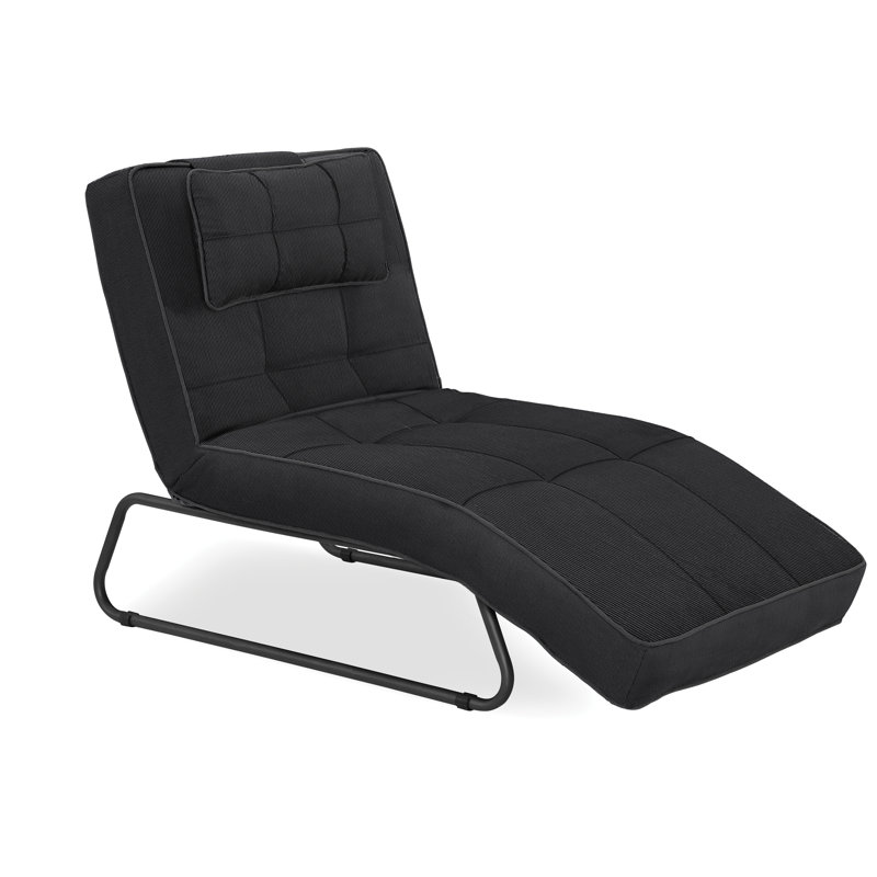 Andrew Outdoor Convertible Chaise Lounge with Cushion ...