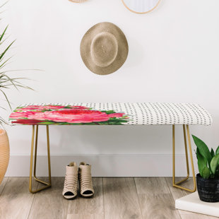 Go to store & view more images East Urban Home Allyson Johnson Faux Leather Bench