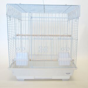 Square Flat Top Small  Bird Cage