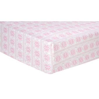 Trend Lab Crib Sheet Mustache 100025