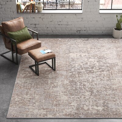 Stratton Light Gray/Beige Area Rug