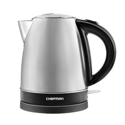 Chefman 1.7 Liter Stainless Steel Electric Kettle Chefman