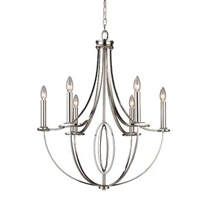 Danny 6-Light Candle-Style Chandelier
