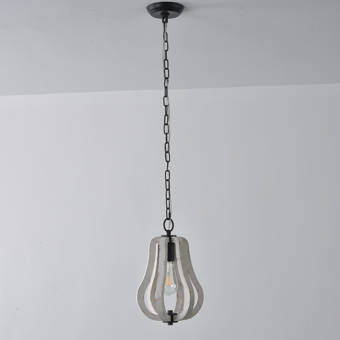 Highland Dunes Fehr 1 Light Single Jar Pendant Wayfair