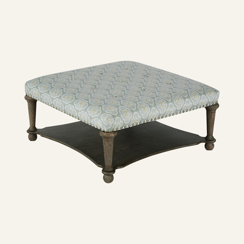 Kelly Clarkson Home Melrose 40 Tufted Square Geometric Cocktail