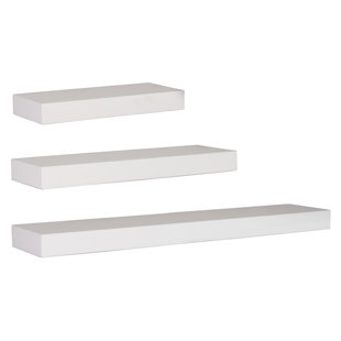 White Wall Shelves You Ll Love Wayfair Quickview Black White