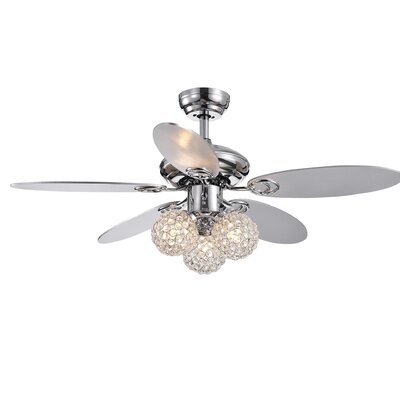 19 Rosevale 5 Blade Ceiling Fan With Remote House Of Hampton