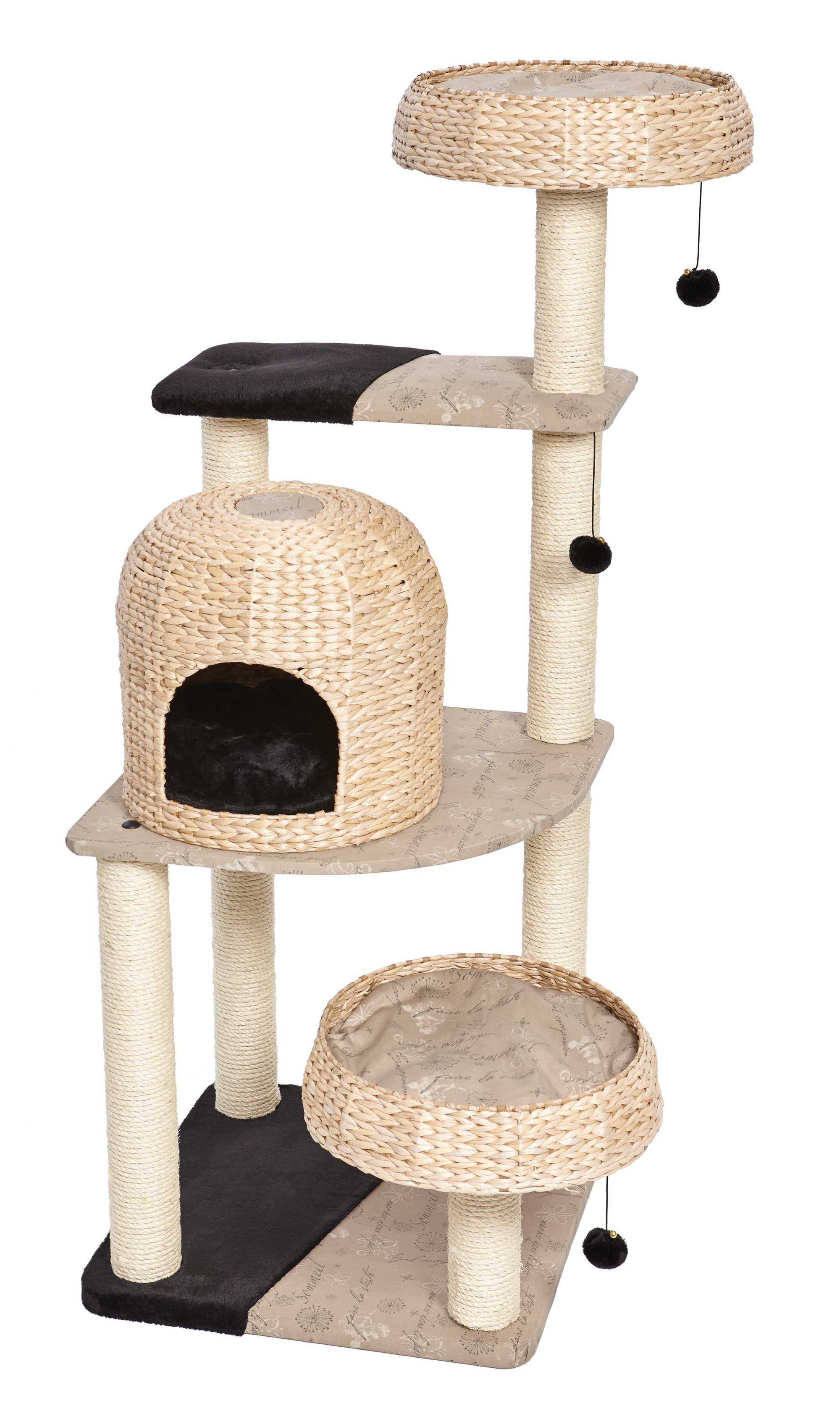 cat tree bed