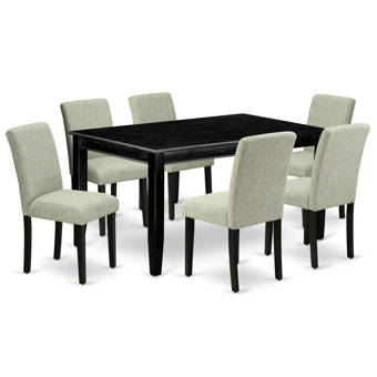 East West 5 Piece Counter Height Rubberwood Solid Wood Dining Set Reviews Wayfair